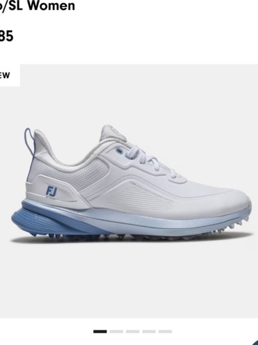 NIB Women’s FootJoy Pro/SL 26 golf shoes sz 8.5